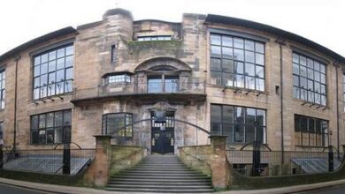 تحلیل دانشکده هنر گلاسکو اسکاتلند